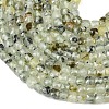 Natural Prehnite Beads Strands G-B171-A01-4x4mm-4