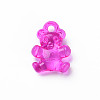 Transparent Acrylic Pendants MACR-N013-048-A01-2