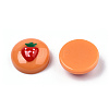 Opaque Resin Enamel Cabochons CRES-N031-026-3