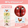 Waterproof Paper Sticker DIY-WH0641-009-4