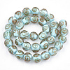 Handmade Gold Sand Lampwork Beads LAMP-T006-07I-2