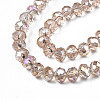 Electroplate Glass Beads Strands LS-EGLA-A034-T1mm-B24-3