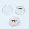 Plastic Safety Brooch Findings ZXFQ-PW0001-005-5