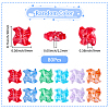 80Pcs Glass Beads GLAA-SC0003-10-2