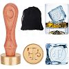 1Pc Brass Stamp Head DIY-OC0008-66F-1