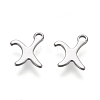 304 Stainless Steel Charms X-STAS-L232-117X-P-1