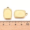304 Stainless Steel Pendant Cabochon Settings STAS-T067-19G-3