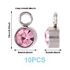 10Pcs Glass Rhinestone Charms STAS-TA0003-26A-3