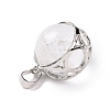 Natural Quartz Crystal Pendants G-A212-01P-06-4