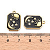 Ion Plating(IP) 304 Stainless Steel Pendants STAS-N107-06B-G-3