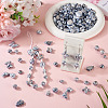 100G Pearlized Opaque Acrylic Beads OACR-TA0004-40-7