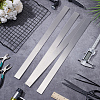 Anodized Aluminum Alloy Blank Sheets DIY-WH0888-186C-5