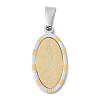 304 Stainless Steel Pendants STAS-S162-09GP-1