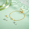 4Pcs 2 Colors 925 Sterling Silver Spring Ring Clasps STER-PH0001-98-5
