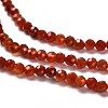 Natural South Red Agate Beads Strands G-Z074-A02-01A-4