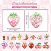 30Pcs 15 Styles Resin & Acrylic & Plastic Cabochons KY-SZ0001-61-2
