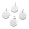 Non-Tarnish 304 Stainless Steel Charms EJEW-L238-02C-P-1