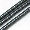 Non-magnetic Synthetic Hematite Beads Strands G-K011-4x1mm-04-1