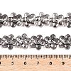Electroplate Glass Beads Strands EGLA-T028-02I-4