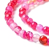 Natural Striped Agate/Banded Agate Beads Strands X-G-G545-04H-4