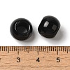 Natural Black Stone European Beads G-N342-03E-3