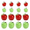 20Pcs 4 Styles Spray Painted Opaque Resin Pendants RESI-FS0002-42-1