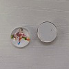 Glass Cabochons GLAA-WH0025-31A-06-1