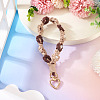 Cotton Braided Flower Pendant Decorations AJEW-TAC0030-032G-06-4