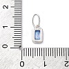 925 Sterling Silver Cubic Zirconia Charms STER-NH0014-01P-09-3