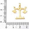 Brass Pendants KK-CBA7578-02G-3