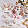 Rubber Craft Doll Head DIY-WH0671-035-4
