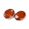 Oval Natural Red Jasper Worry Stone G-G104-01B-2