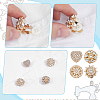 Alloy Cufflinks BUTT-NB0002-19G-3