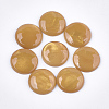 Spray Paint Freshwater Shell Cabochons SHEL-S276-09-1