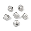 Hammered 304 Stainless Steel Beads STAS-B127-01P-04-1