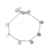 304 Stainless Steel Cable Chain Bracelets for Women BJEW-A036-25P-3