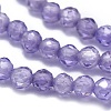 Cubic Zirconia Beads Strands X-G-G792-47-03A-3