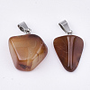 Natural Carnelian//Red Agate Pendants G-Q996-18-2