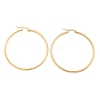 Ion Plating(IP) 304 Stainless Steel Hoop Earrings EJEW-N0016-11G-H-2