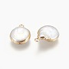 Natural Cultured Freshwater Pearl Pendants PEAR-P059-Q01-5