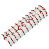 Christmas Alloy Enamel Pendant Link Bracelets FS-WG9F6E2-01-5