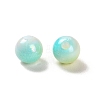 Opaque Acrylic Beads OACR-Z016-01B-10-2