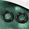 202 Stainless Steel Polishing Hoop Earrings EJEW-M106-02EB-05-1