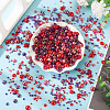 Half Round ABS Plastic Cabochons FIND-TAC0038-08E-5