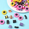 Mixed Shapes Handmade Polymer Clay Beads CLAY-R060-113-5