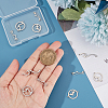 Unicraftale 16Pcs 4 Styles 201 & 304 Stainless Steel Connector Charms STAS-UN0047-47-4
