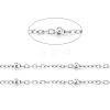 Tarnish Resistant 304 Stainless Steel Cable Chains CHS-F011-14A-P-1