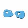 Spray Painted 201 Stainless Steel Charms STAS-G304-12-3