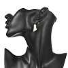 Natural Baroque Keshi Pearl Dangle Drop Earrings for Women EJEW-JE07342-2