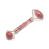 Cherry Quartz Glass Massage Tools G-S336-49G-1